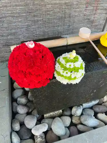 上尾御嶽神社の手水舎