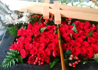 帯廣神社の手水舎