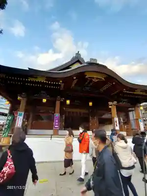 湯島天満宮の本殿・本堂