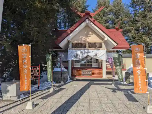 帯廣明神大社     の本殿