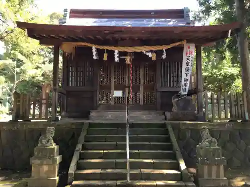 天地神社の本殿