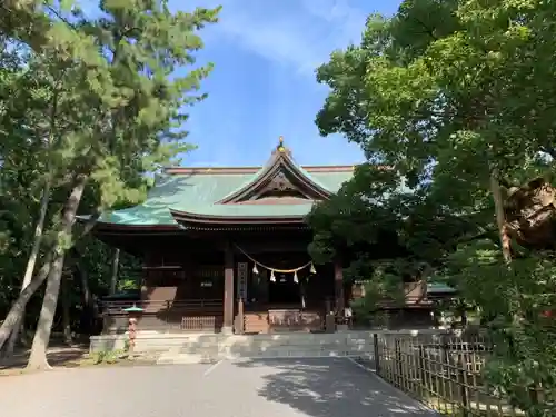 浜松八幡宮の本殿・本堂