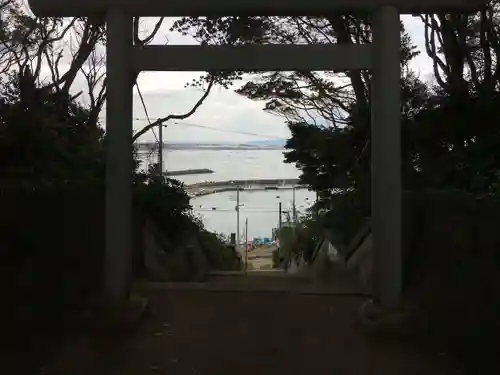 酒列磯前神社の鳥居