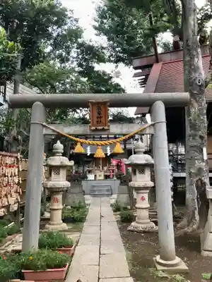 高円寺氷川神社の鳥居