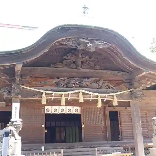 下総国三山　二宮神社の本殿・本堂
