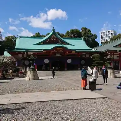 日枝神社の本殿・本堂
