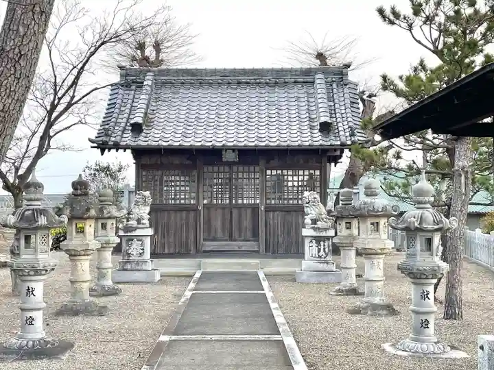 間々八劔神社の本殿・本堂