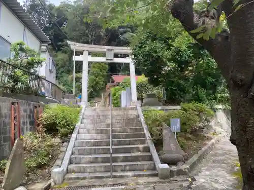 熊野神社の鳥居