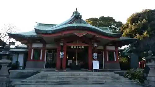品川神社の本殿・本堂