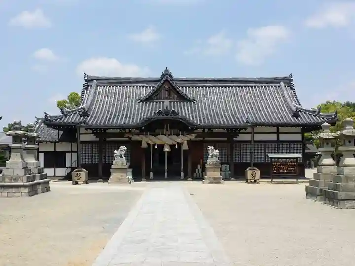 曽根天満宮の本殿・本堂