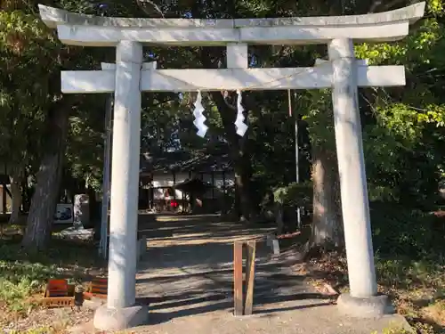 水主神社・樺井月神社の鳥居