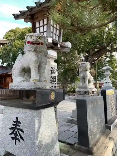 風治八幡宮の狛犬