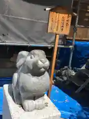 三輪神社の狛犬