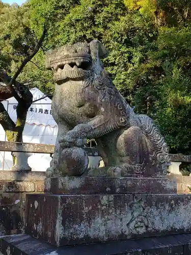 阿蘇神社の狛犬