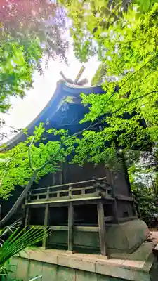 鎮守氷川神社の本殿・本堂