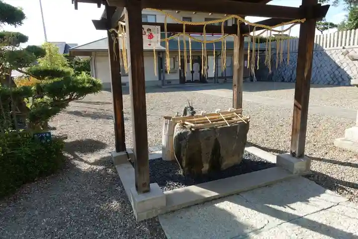 若宮住吉神社の手水舎