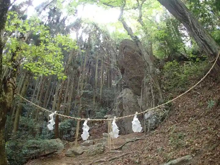 本宮神社(西寒多神社奥宮)の自然