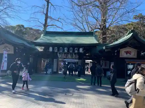 大宮八幡宮の山門