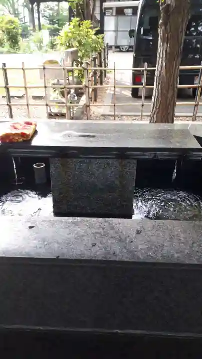 新琴似神社の手水舎