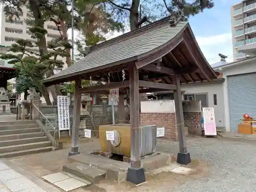 松原神社の手水舎