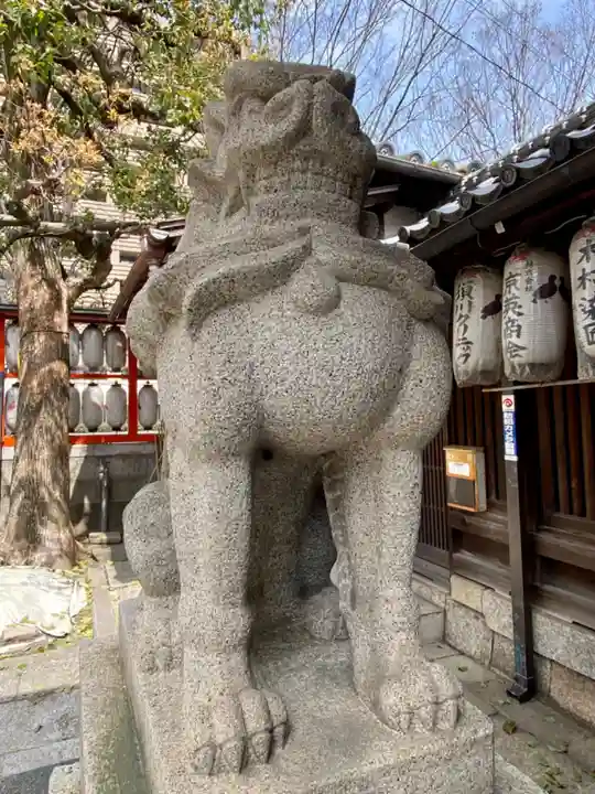 御所八幡宮の狛犬