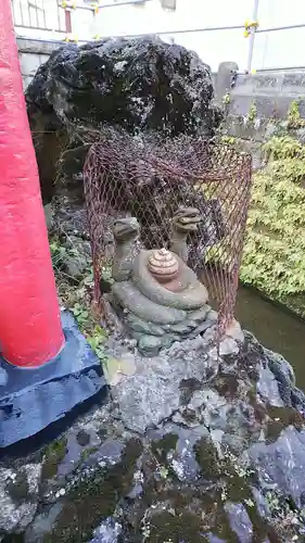 開運出世稲荷(延命院境内社)の狛犬