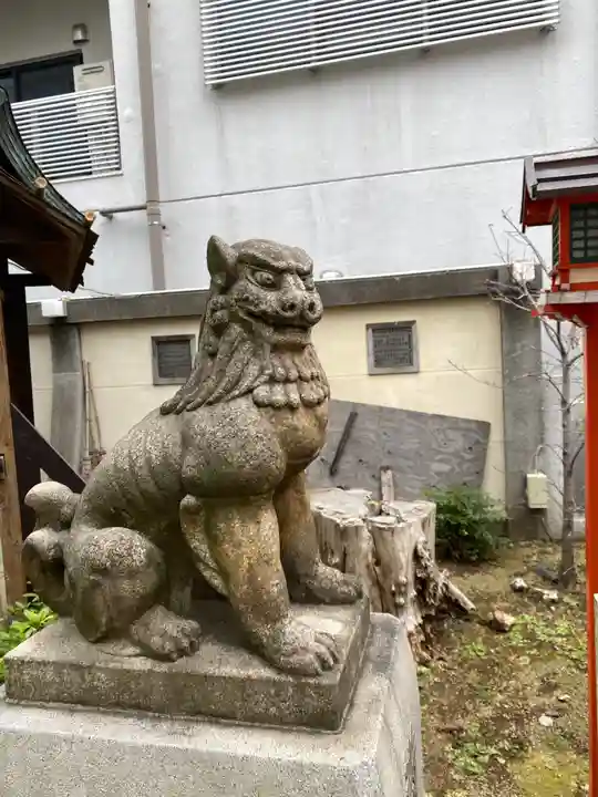吉原神社の狛犬