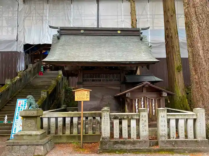 諏訪大社のその他建物