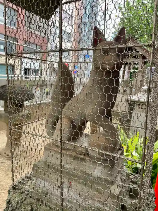 千種稲荷神社の狛犬