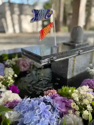 新琴似神社の手水舎