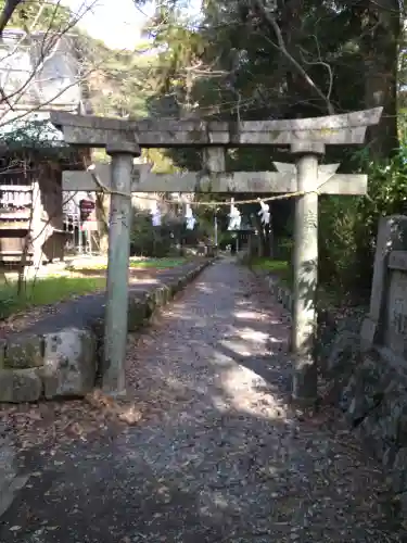 朝倉神社の鳥居