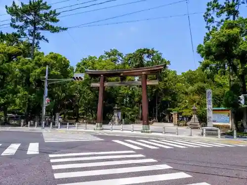 豊國神社の鳥居