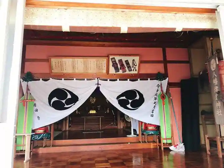 八幡津島神社の本殿・本堂