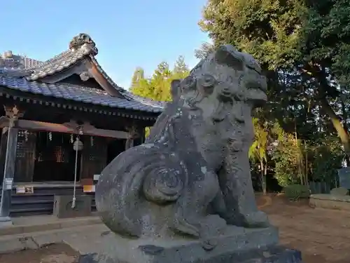 伏木香取神社の狛犬