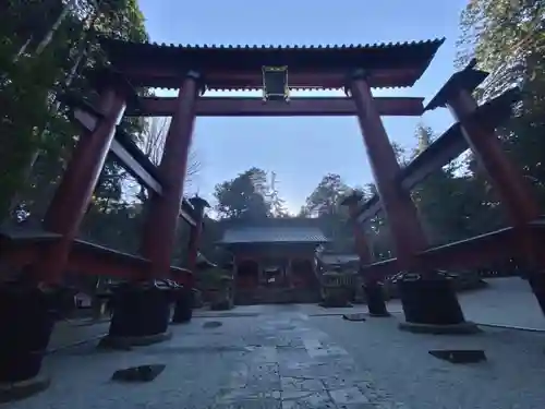 北口本宮冨士浅間神社の鳥居