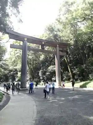 明治神宮の鳥居