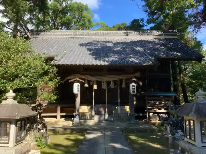 川津来宮神社の本殿・本堂