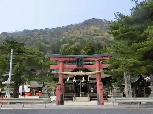 白鬚神社の鳥居