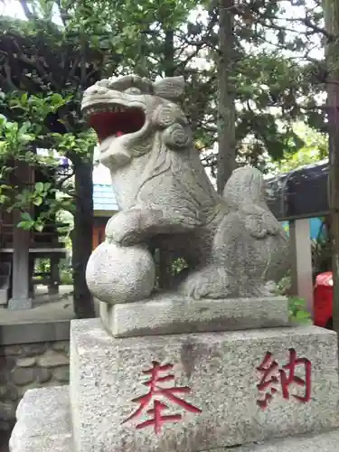 久伊豆神社（久伊豆宮寿神社）の狛犬