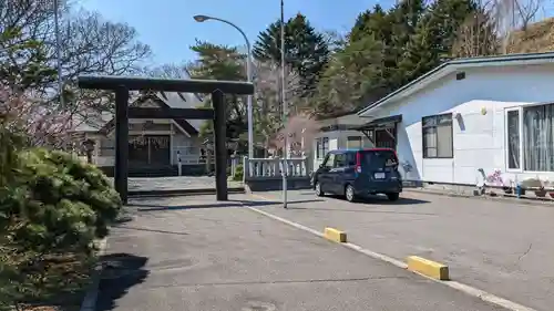 厚岸真龍神社の鳥居