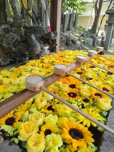 清洲山王宮　日吉神社の手水