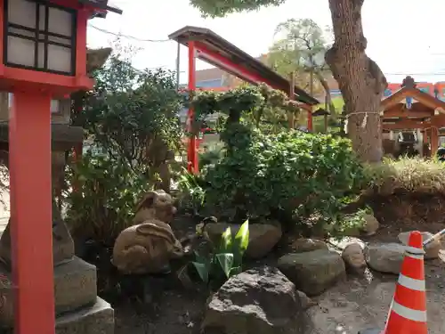 尼崎えびす神社の庭園