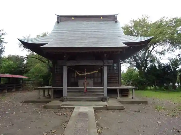 神明社の本殿