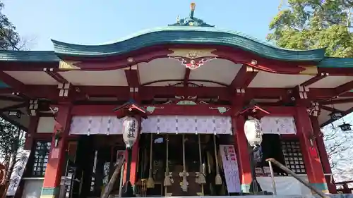 多摩川浅間神社の本殿・本堂