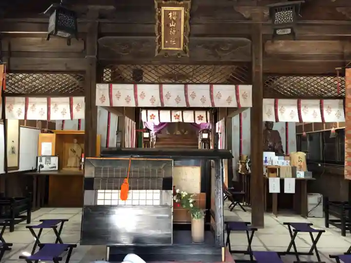 櫻山神社の本殿・本堂