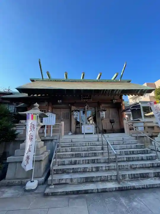 堀切天祖神社の本殿・本堂