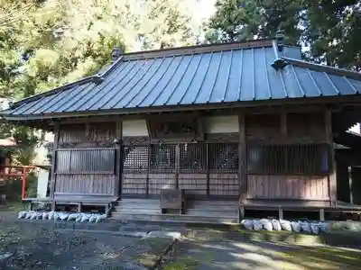 精進川浅間神社の本殿
