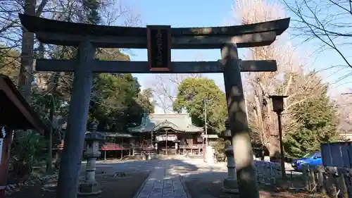 雀神社の鳥居