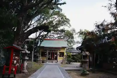 刺田比古神社の本殿・本堂