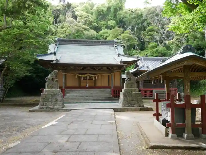 下立松原神社の本殿・本堂